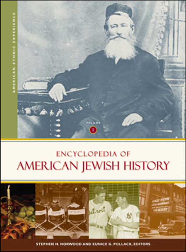 Encyclopedia of American Jewish History [2 volumes] page Cover1
