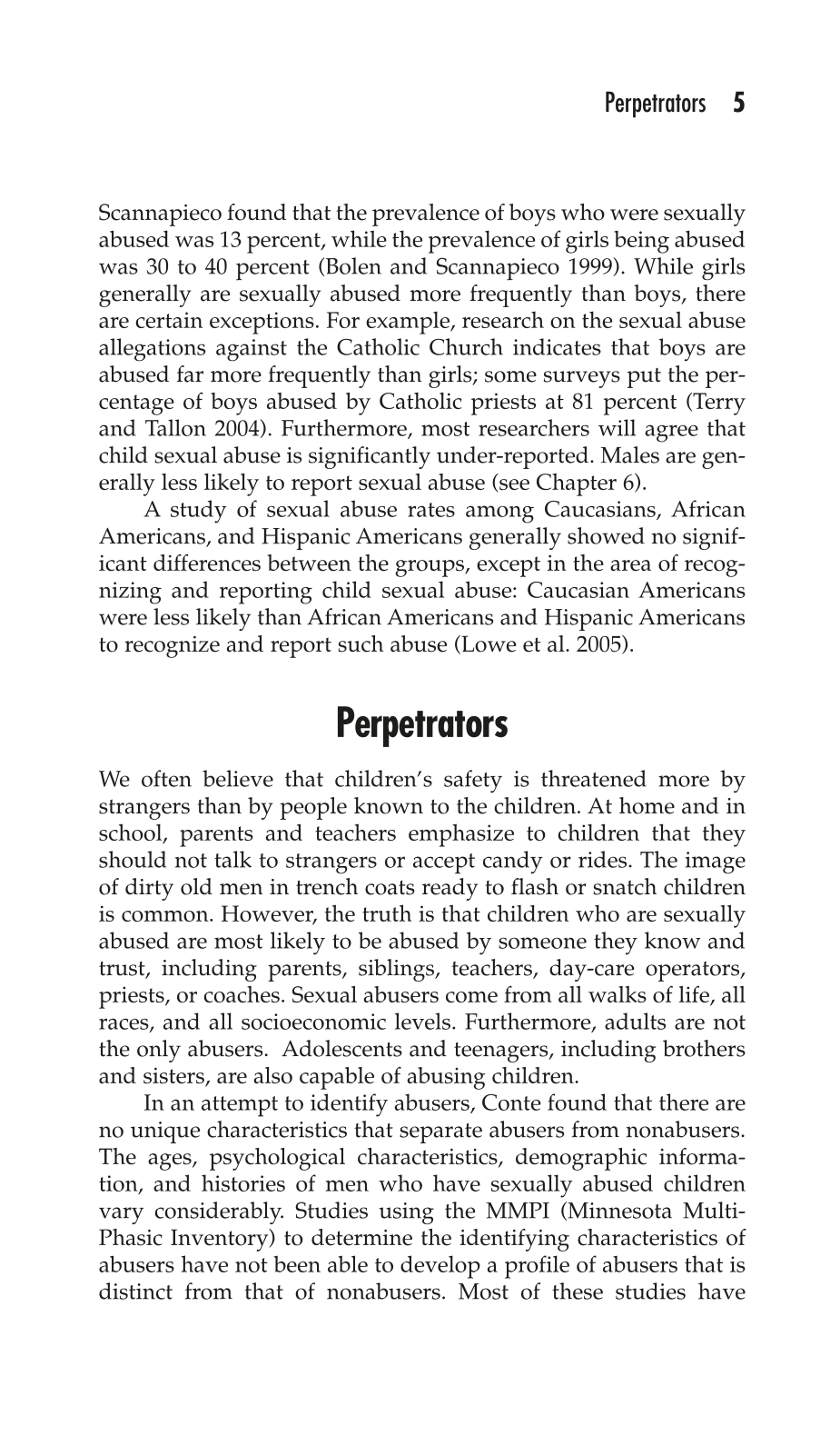 Childhood Sexual Abuse: A Reference Handbook, 2nd Edition page 5