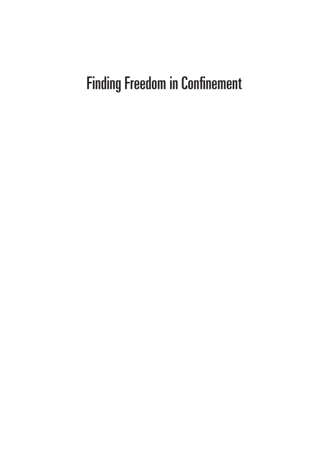 Finding Freedom in Confinement: The Role of Religion in Prison Life page i