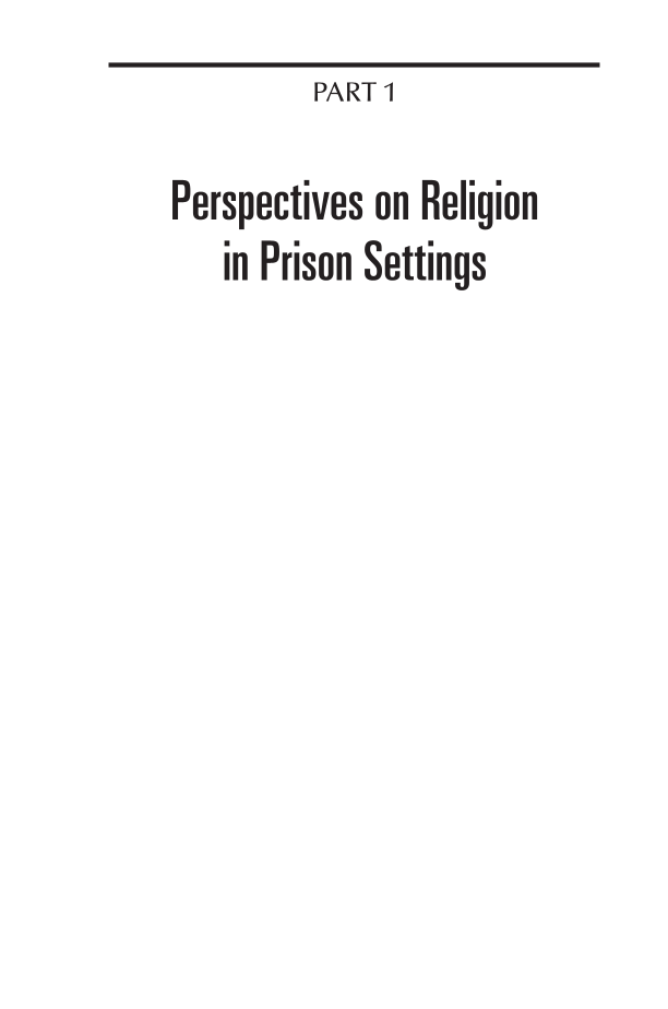 Finding Freedom in Confinement: The Role of Religion in Prison Life page 1