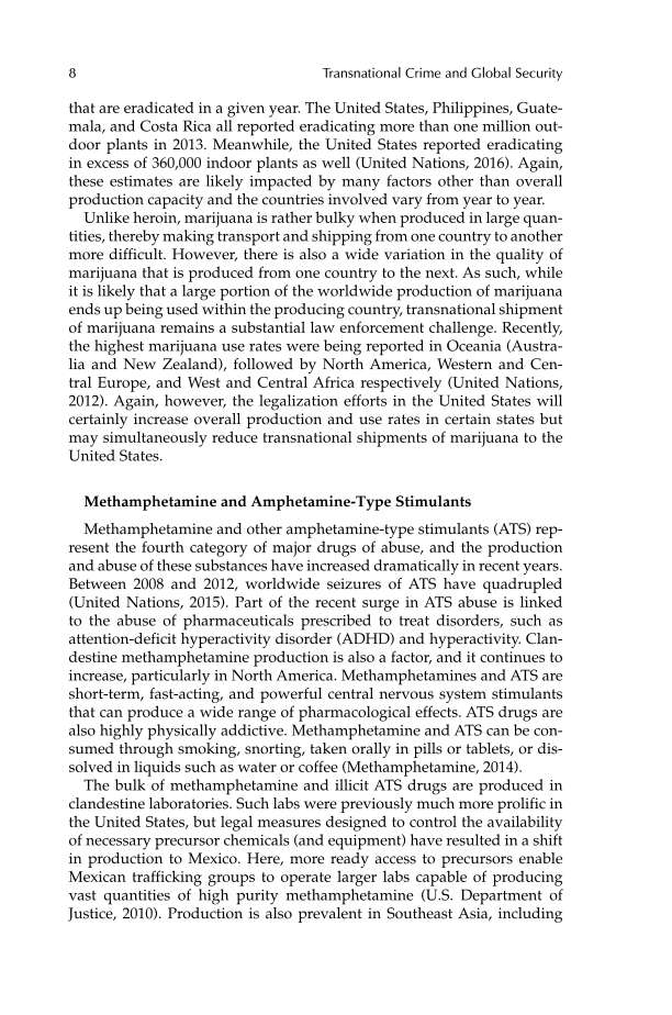 Transnational Crime and Global Security [2 volumes] page 8