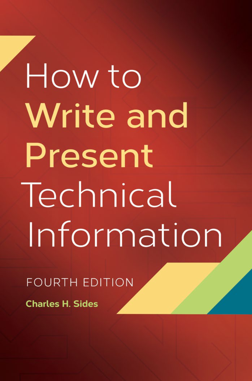 How To Write and Present Technical Information, 4th Edition page a