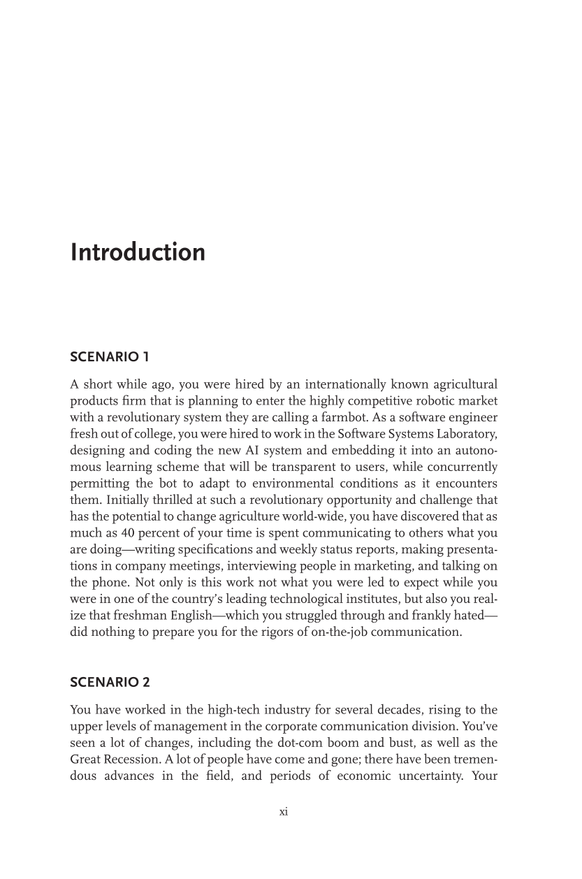 How To Write and Present Technical Information, 4th Edition page xi