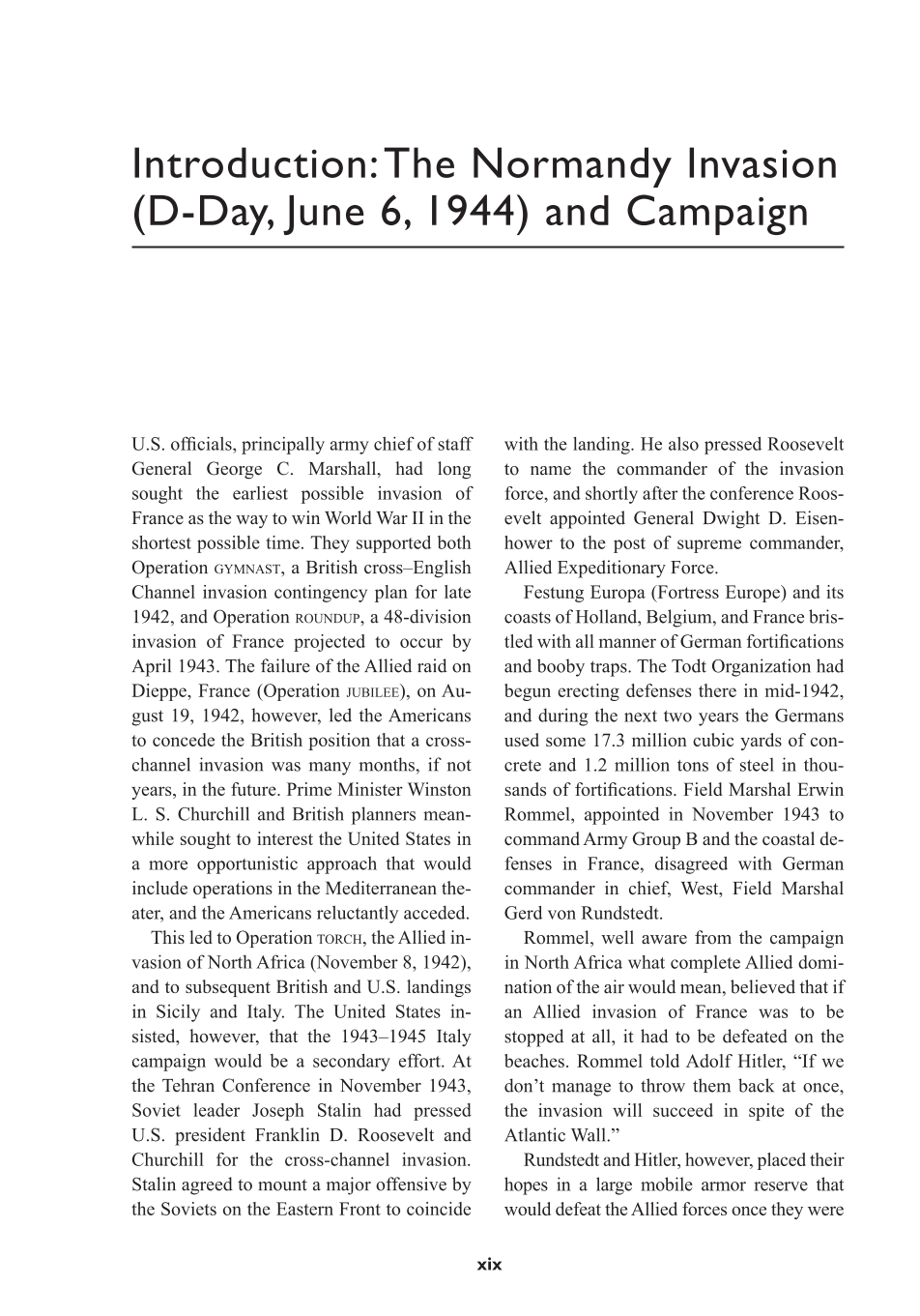 D-Day: The Essential Reference Guide page xix