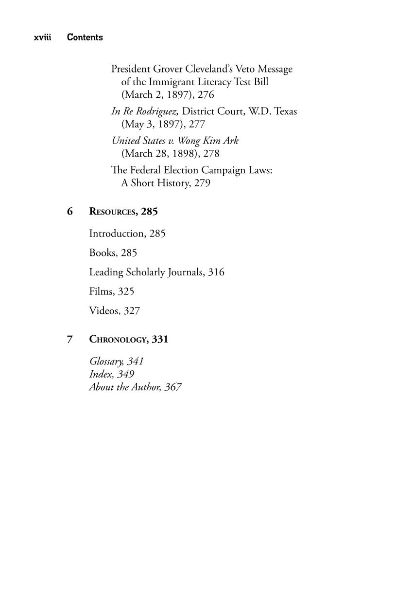 The American Political Party System: A Reference Handbook page xviii1