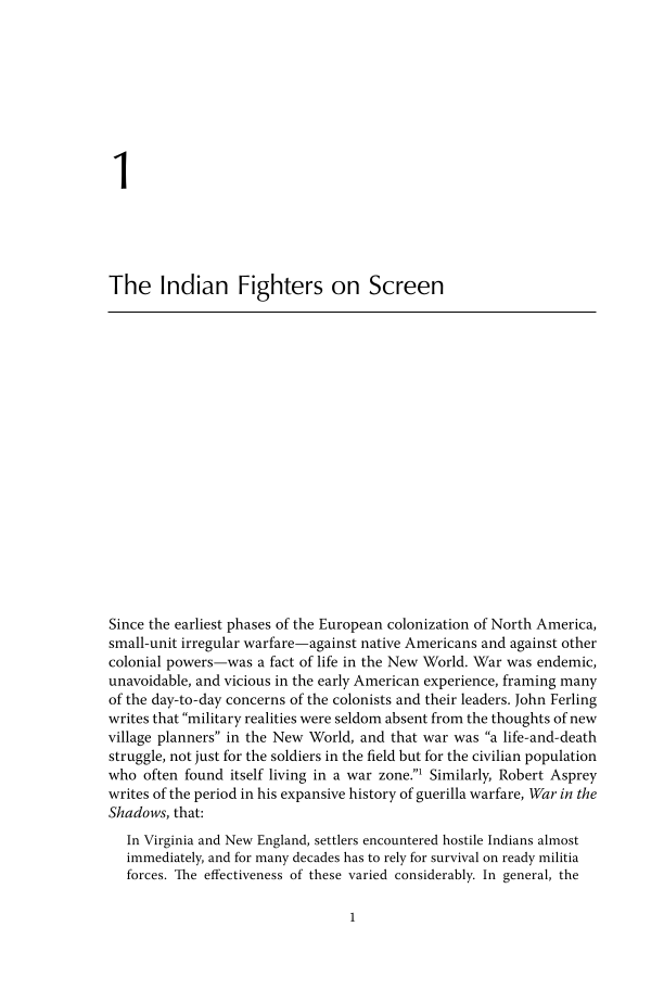 Unconventional Warriors: The Fantasy of the American Resistance Fighter in Television and Film page 11