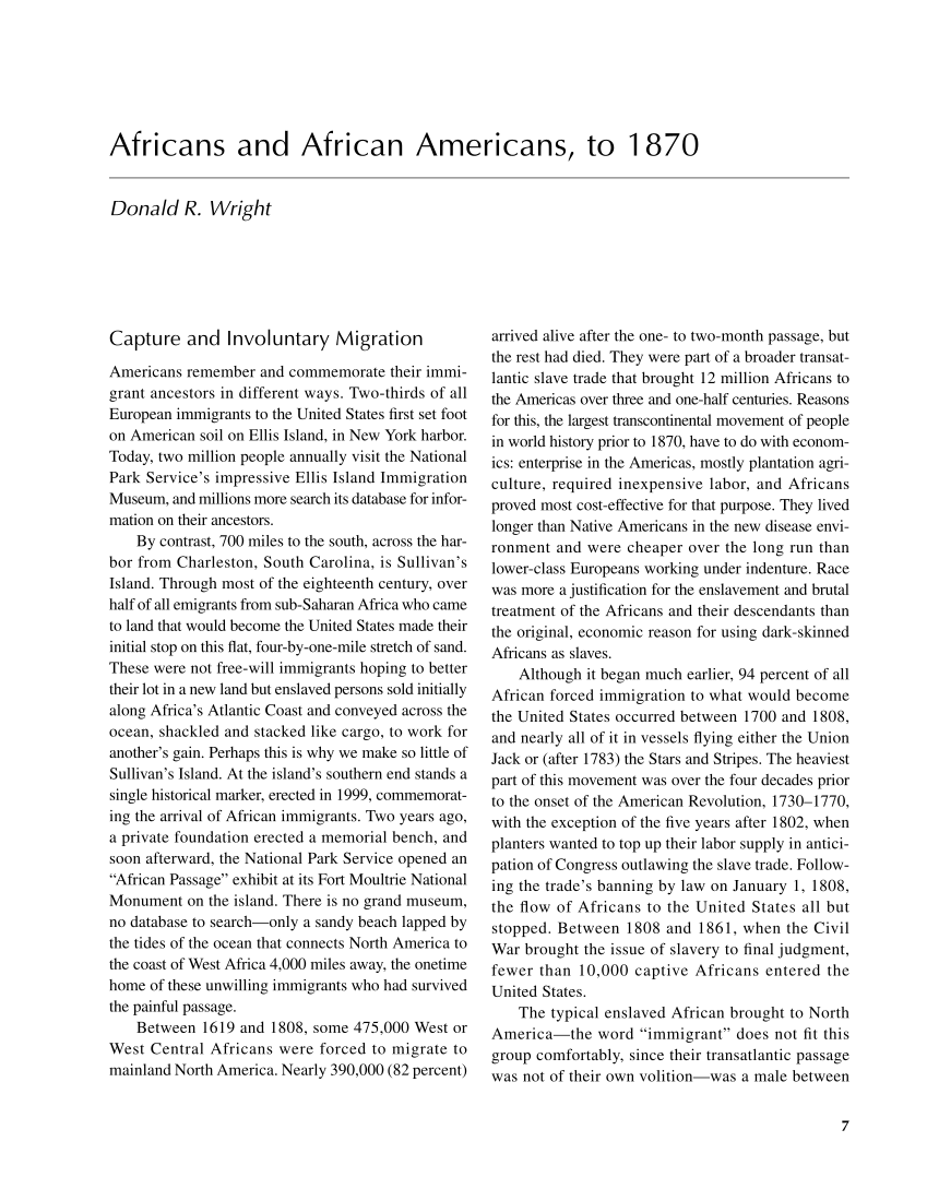 Immigrants in American History: Arrival, Adaptation, and Integration [4 volumes] page 7