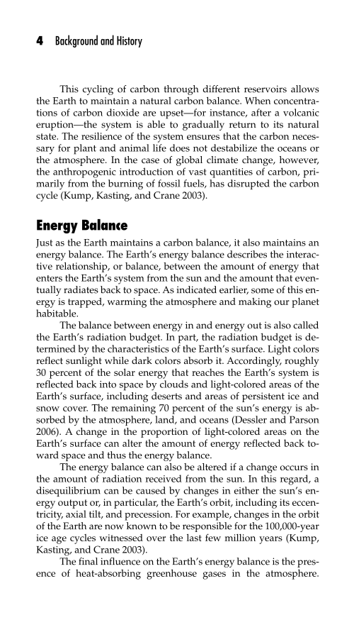 Climate Change: A Reference Handbook page 4