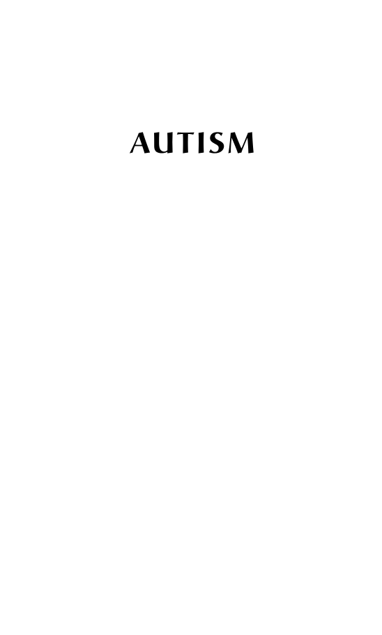 Autism page i