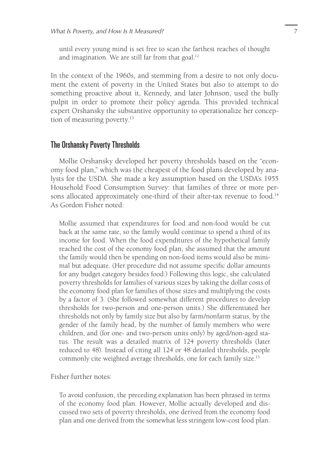Winning the War on Poverty: Applying the Lessons of History to the Present page 7