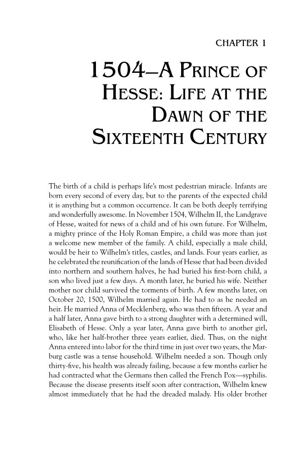 A Reformation Life: The European Reformation through the Eyes of Philipp of Hesse page 11