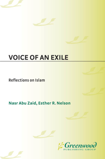 Voice of an Exile: Reflections on Islam page Cover1