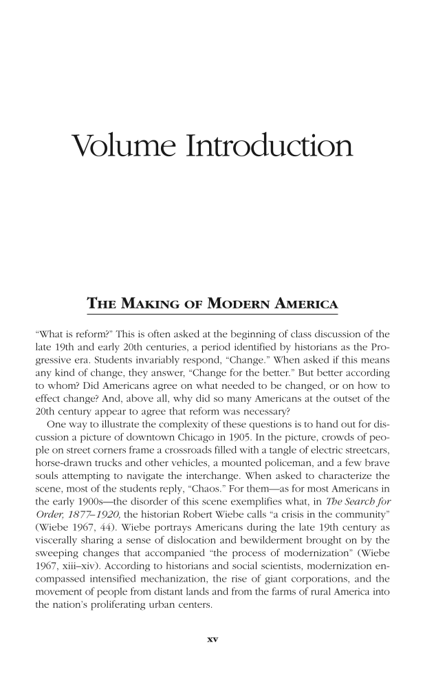 Social History of the United States [10 volumes] page Vol1:xv