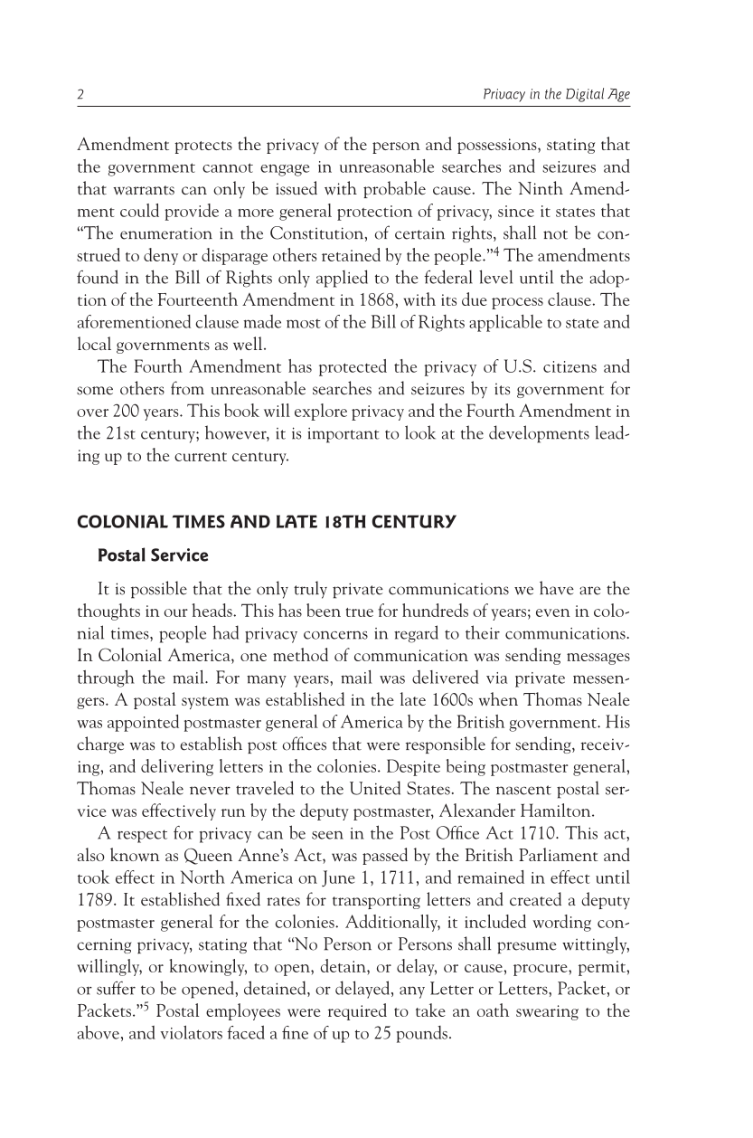 Privacy in the Digital Age: 21st-Century Challenges to the Fourth Amendment [2 volumes] page 2