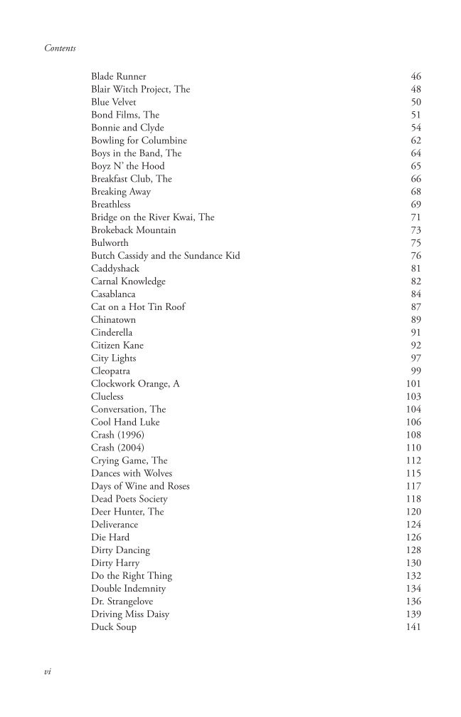 Movies in American History: An Encyclopedia [3 volumes] page vi