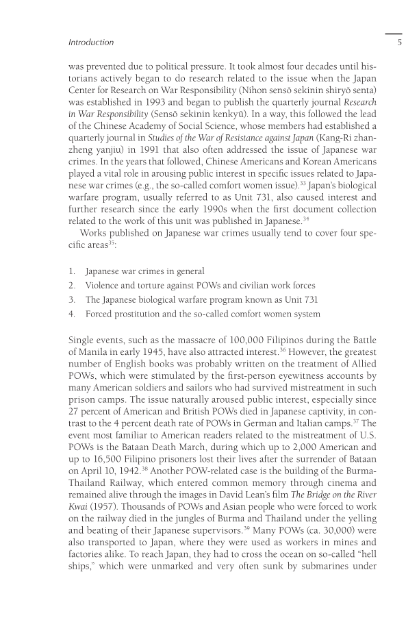 Japanese War Crimes during World War II: Atrocity and the Psychology of Collective Violence page 5