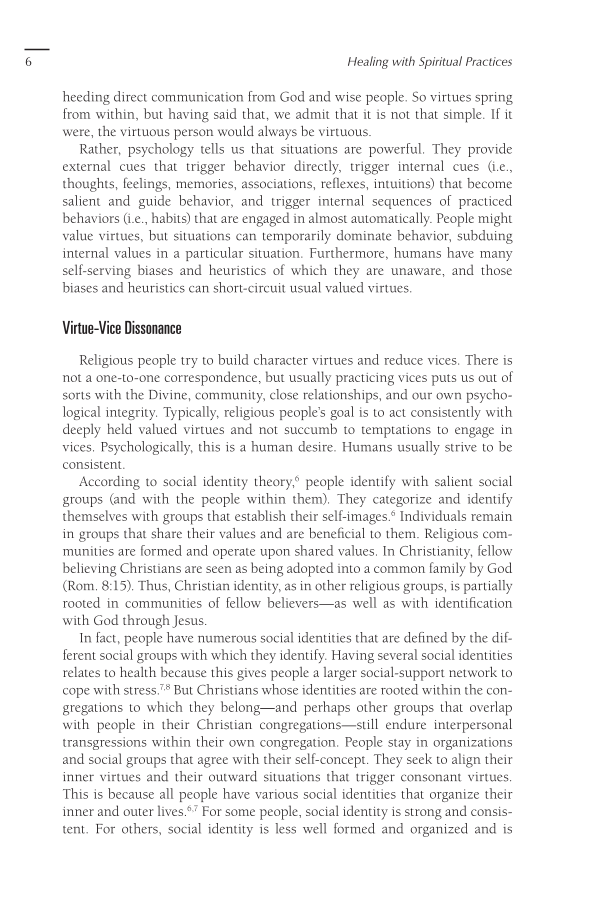 Healing with Spiritual Practices: Proven Techniques for Disorders from Addictions and Anxiety to Cancer and Chronic Pain page 6