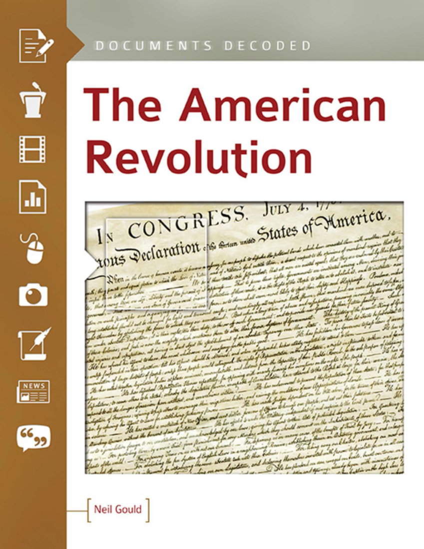 The American Revolution: Documents Decoded page Cover1