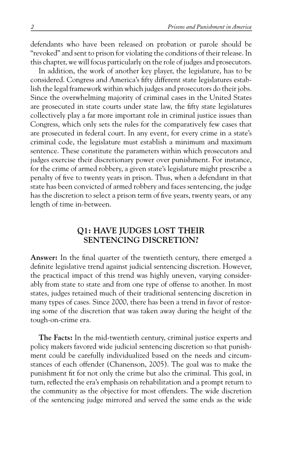 Prisons and Punishment in America: Examining the Facts page 21