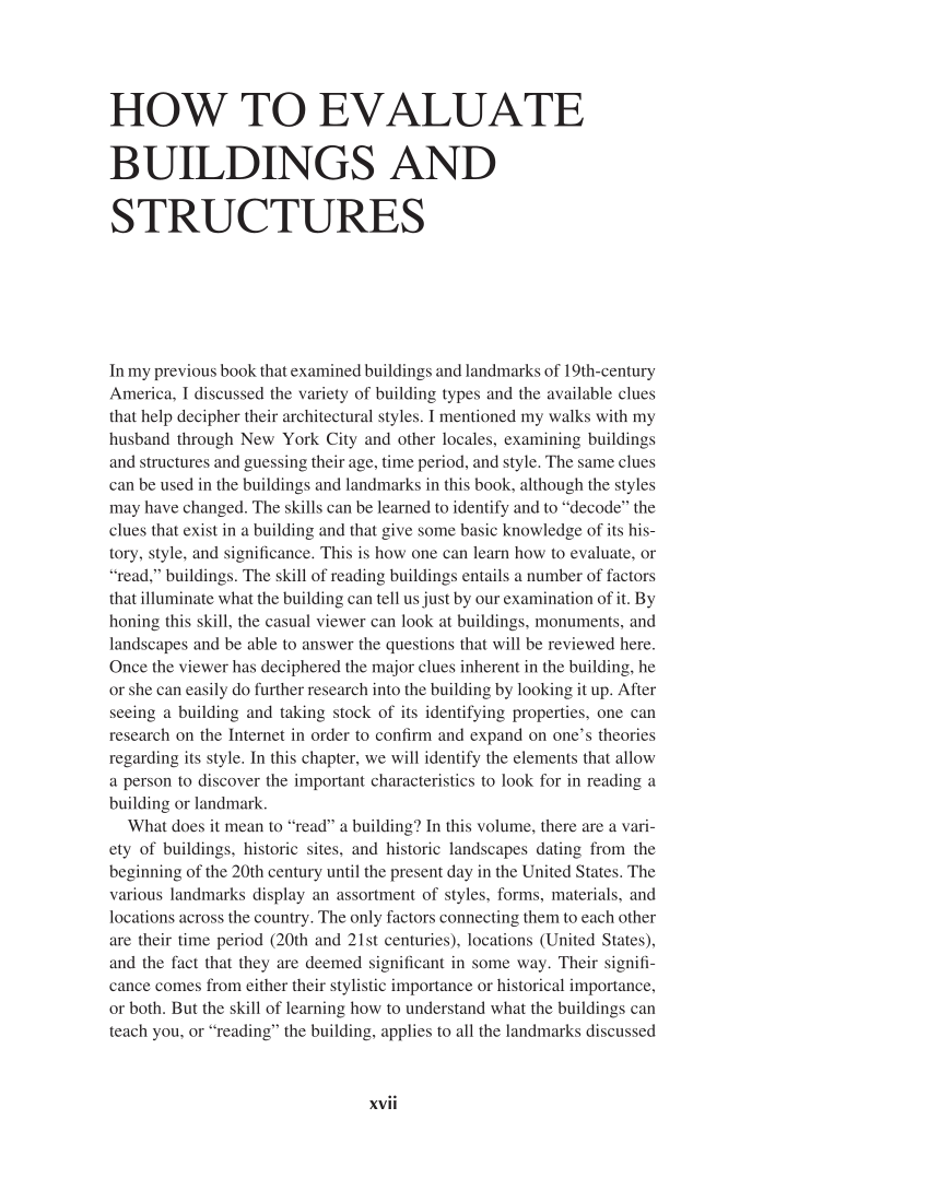 Buildings and Landmarks of 20th- and 21st-Century America: American Society Revealed page xvii