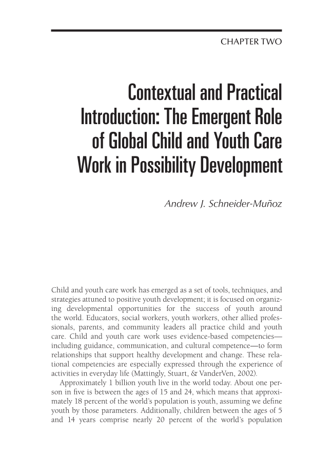 Adolescent Psychology in Today's World: Global Perspectives on Risk, Relationships, and Development [3 volumes] page V1:9