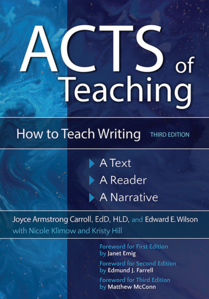 Acts of Teaching: How to Teach Writing: A Text, A Reader, A Narrative, 3rd Edition page Cover1