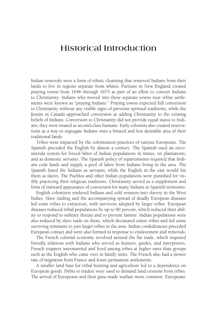 Documents of American Indian Removal page xi1