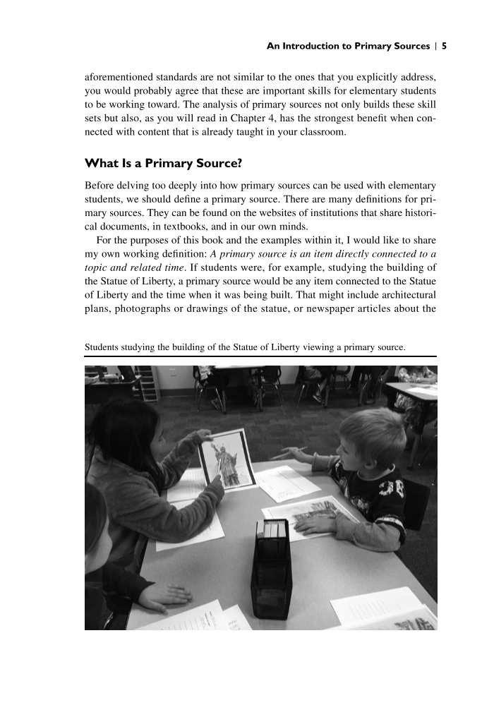 Elementary Educator's Guide to Primary Sources: Strategies for Teaching page 5