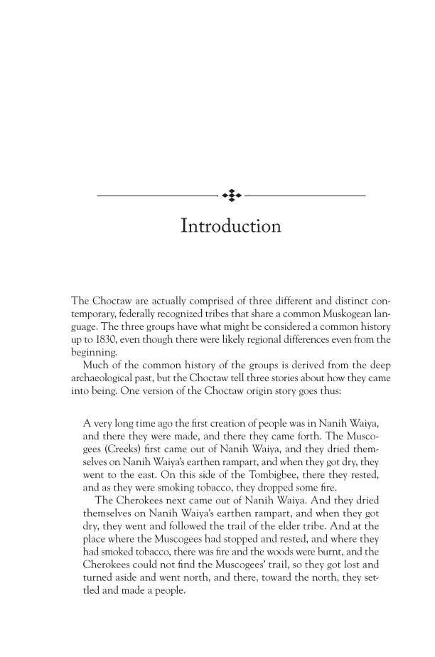 The Story of the Choctaw Indians: From the Past to the Present page xvii