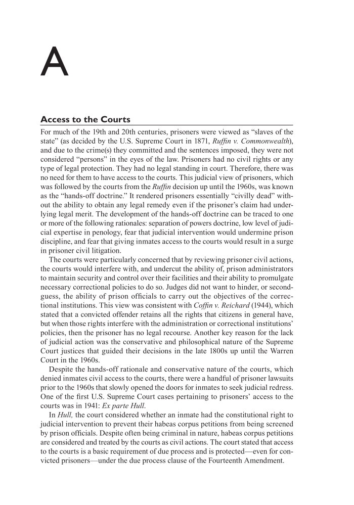American Prisons and Jails: An Encyclopedia of Controversies and Trends [2 volumes] page 1