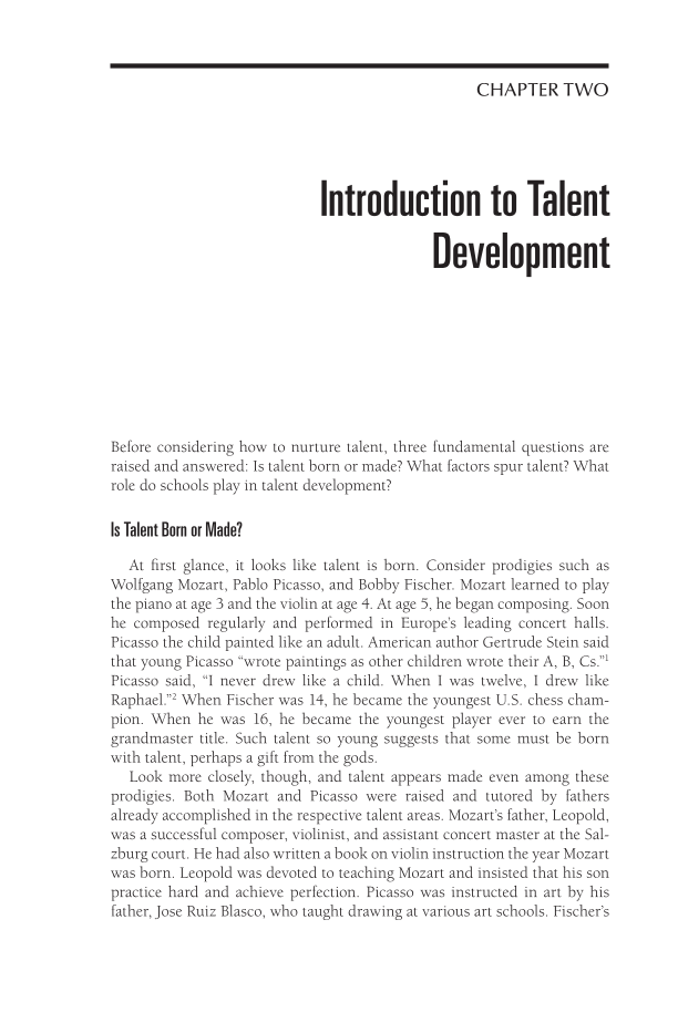 Nurturing Children's Talents: A Guide for Parents page 9
