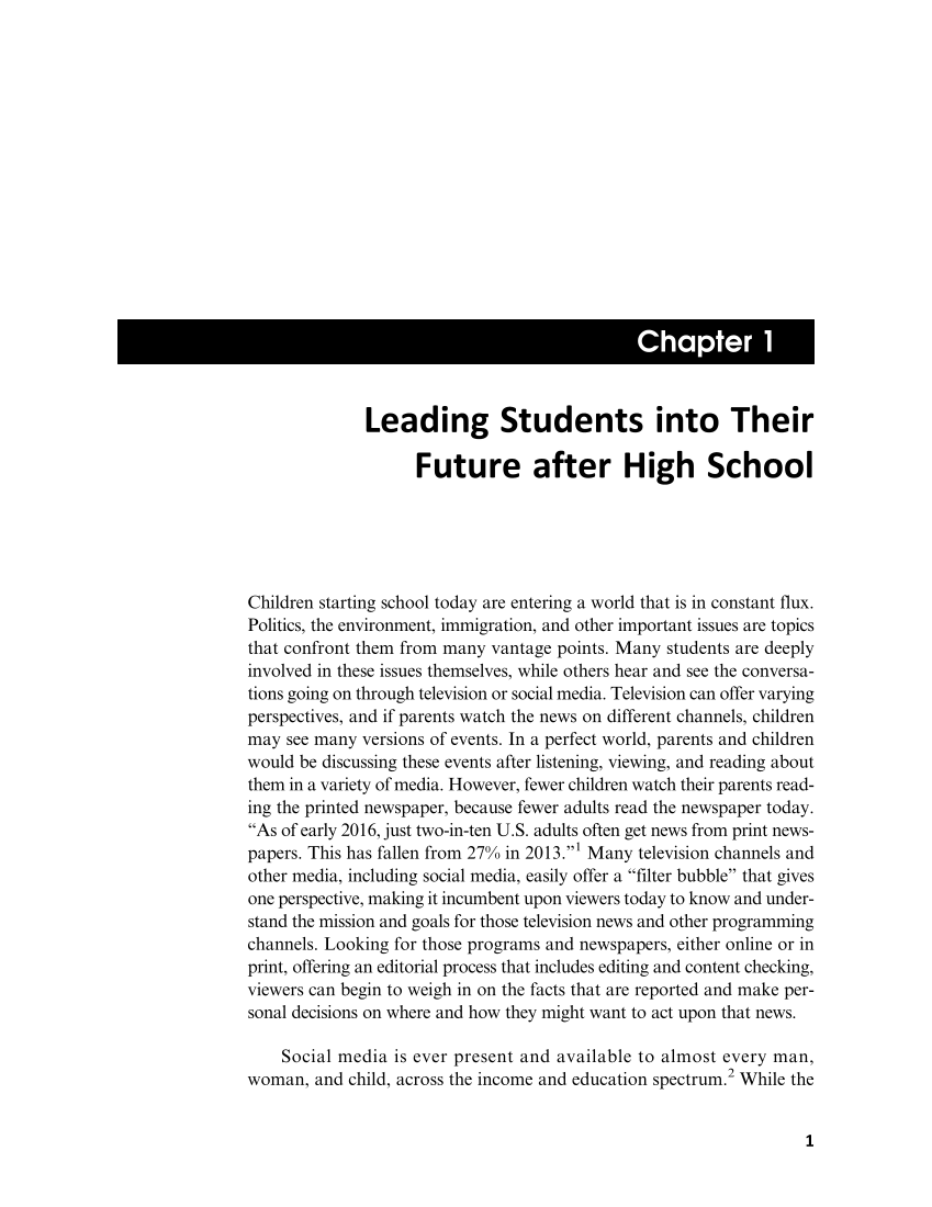 Teaching Life Skills in the School Library: Career, Finance, and Civic Engagement in a Changing World page 1