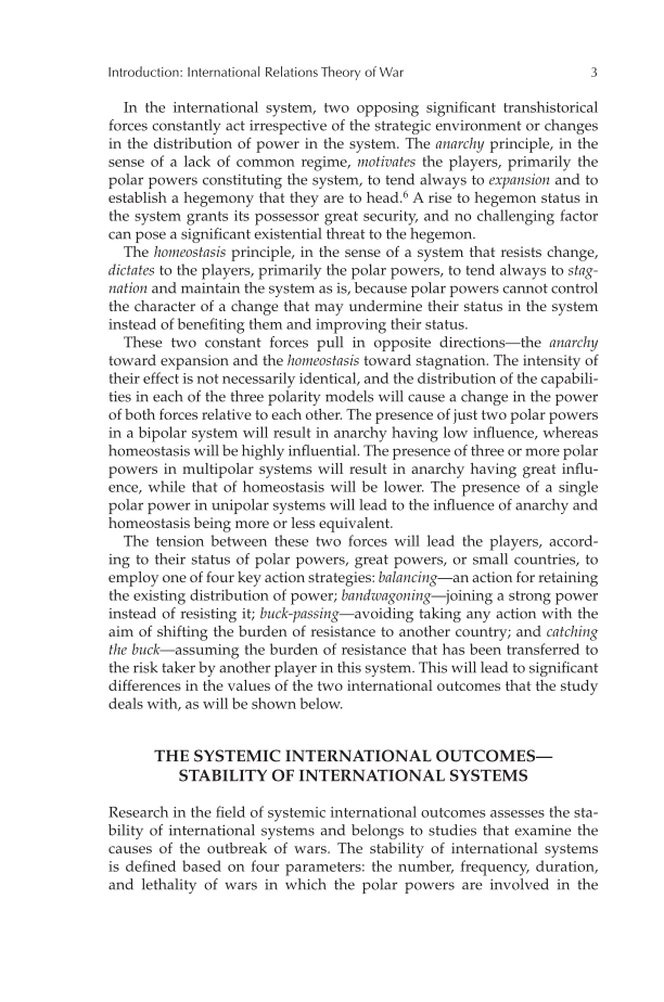 International Relations Theory of War page 3