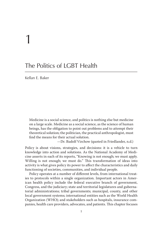 The GLMA Handbook on LGBT Health [2 volumes] page v1-1