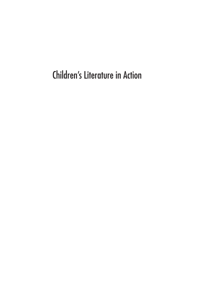 Children's Literature in Action: A Librarian's Guide, 3rd Edition page i