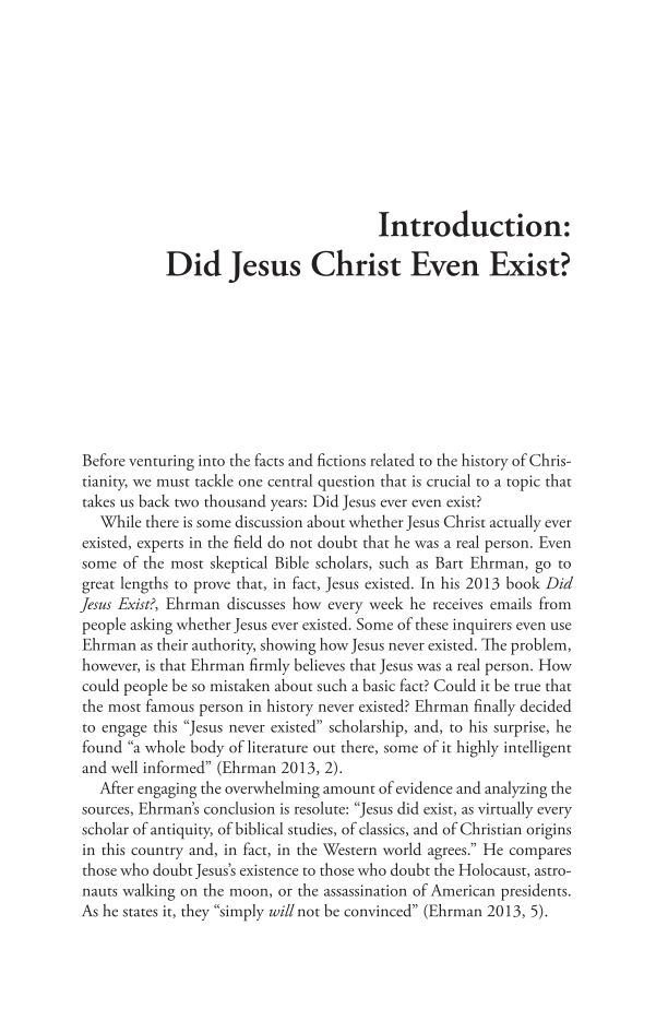The History of Christianity: Facts and Fictions page xiii