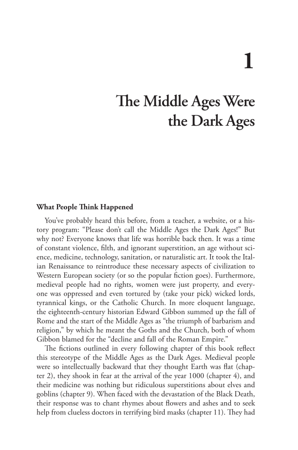 The Middle Ages: Facts and Fictions page 1