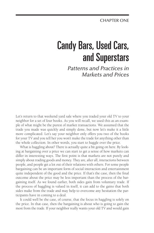 Demystifying Economic Markets and Prices: Understanding Patterns and Practices in Everyday Life page 8