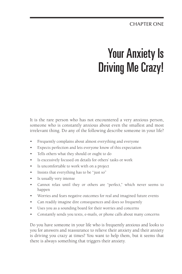 Dealing with Highly Anxious People: Smart Tactics to Cope with These People in Your Life page 1