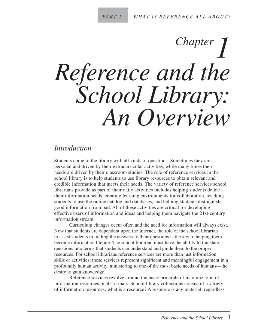 Reference Skills for the School Librarian: Tools and Tips, 4th Edition page 3