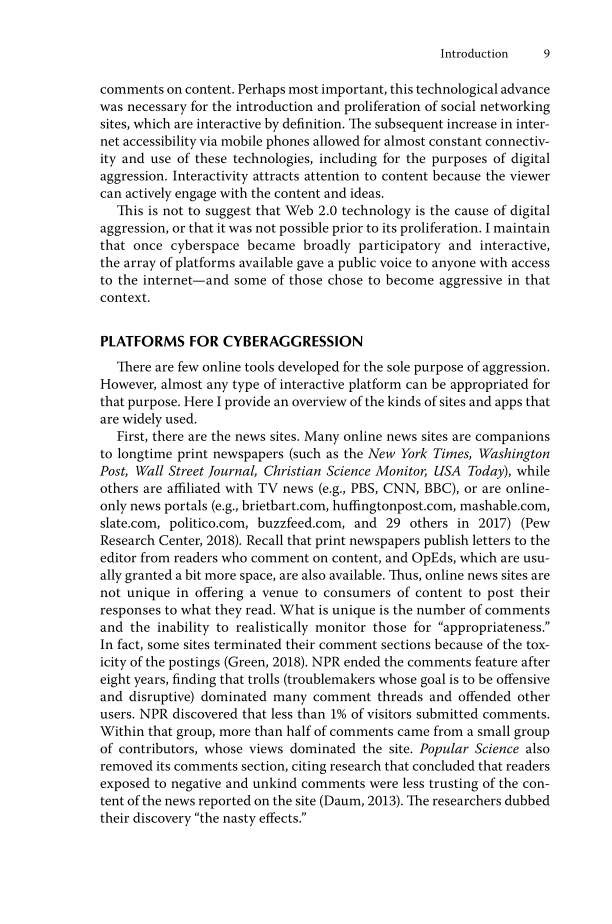 Political Cyberbullying: Perpetrators and Targets of a New Digital Aggression page 91
