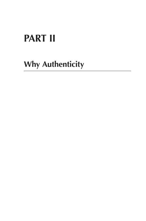 Authenticity: Building a Brand in an Insincere Age page 9