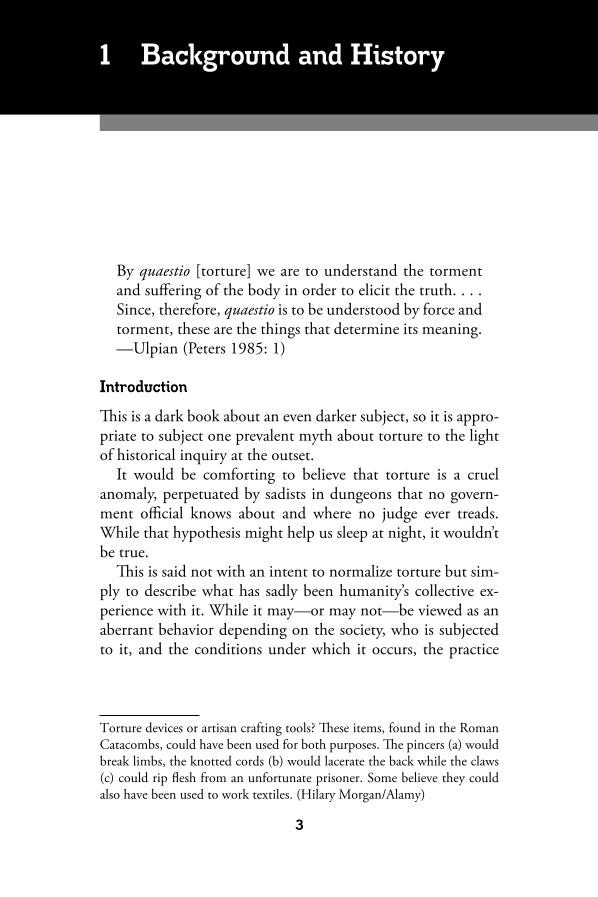 Torture and Enhanced Interrogation: A Reference Handbook page 3