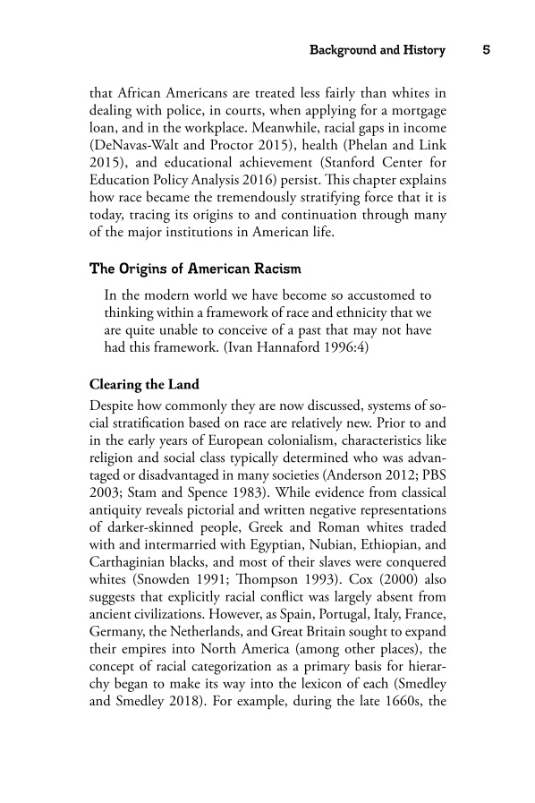 Racism in America: A Reference Handbook page 5