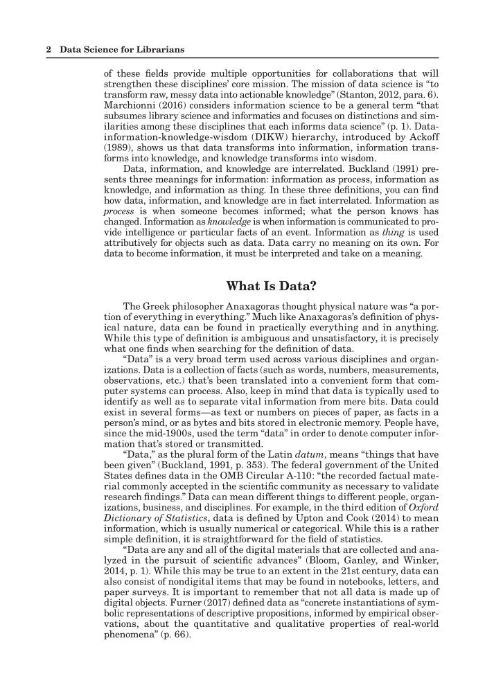 Data Science for Librarians page 2
