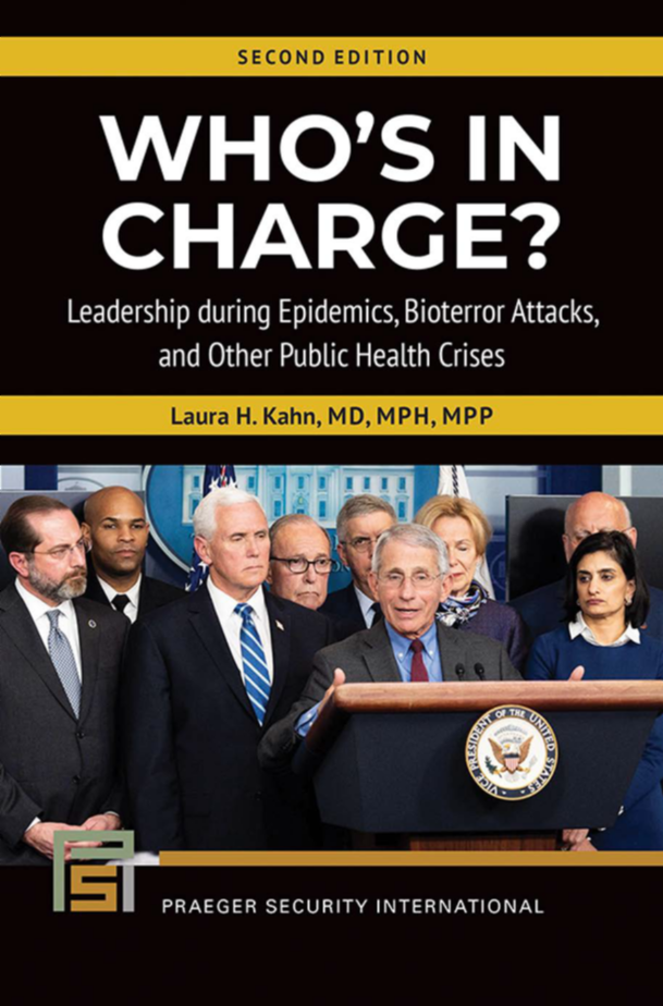 Who's In Charge? Leadership during Epidemics, Bioterror Attacks, and Other Public Health Crises, 2nd Edition page Cover1