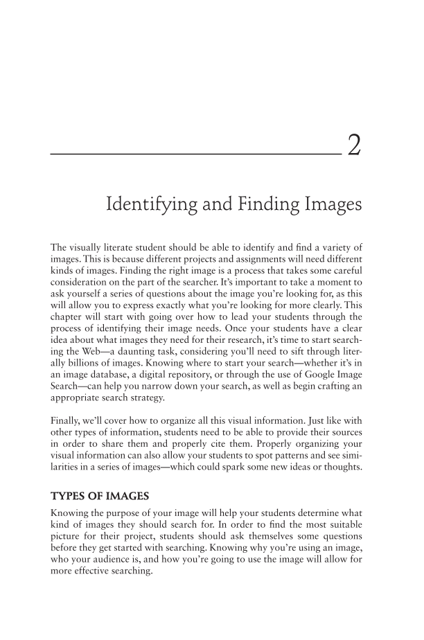 Digital Visual Literacy: The Librarian's Quick Guide page 9