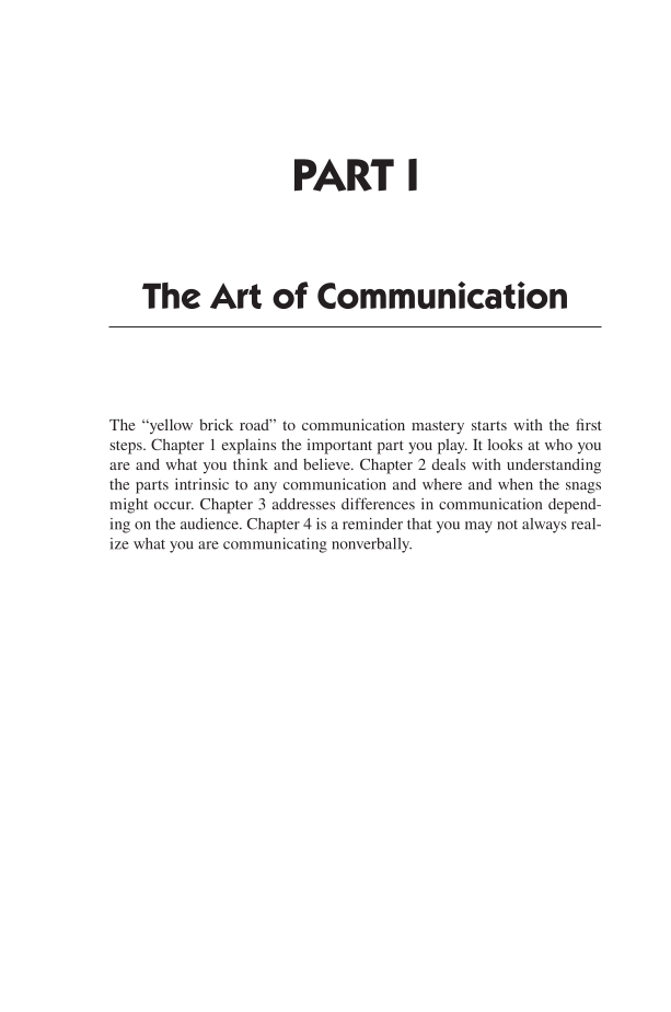 The Art of Communication: A Librarian's Guide for Successful Leadership, Collaboration, and Advocacy page 1