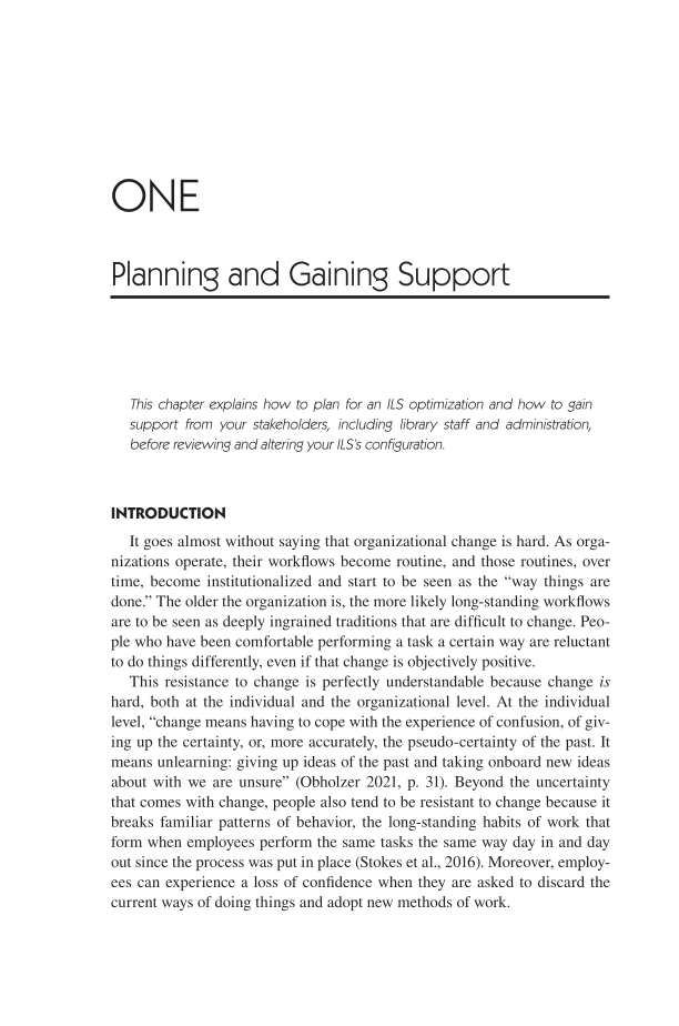 Making the Most of Your ILS: A User's Guide to Evaluating and Optimizing Library Systems page 1